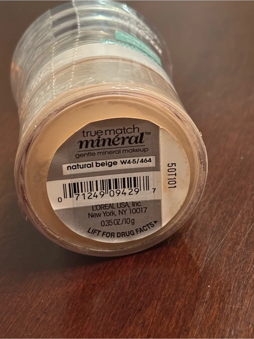 L'Oréal True Match Naturale Gentle Mineral Makeup SPF Natural Beige 464 SEALED
